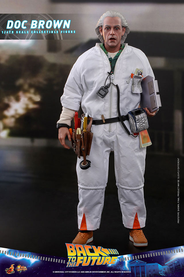 エメット・ブラウン博士 ムービー・マスターピース 1/6 アクションフィギュア Amazon.co.jp: ホットトイズ 【ムービー・マスターピース
