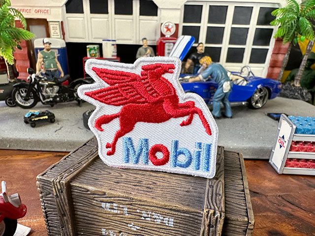 カンパニーロゴワッペン　ミニサイズ　（モービル）　■　アメリカン雑貨　アメリカ雑貨 爆買 | 