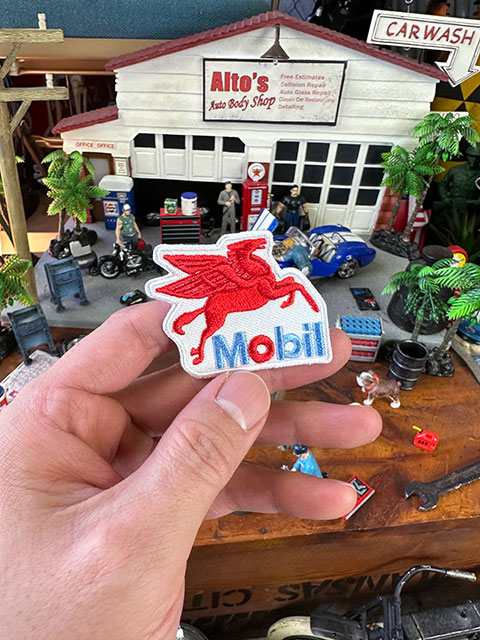 カンパニーロゴワッペン　ミニサイズ　（モービル）　■　アメリカン雑貨　アメリカ雑貨 爆買 |  | 02