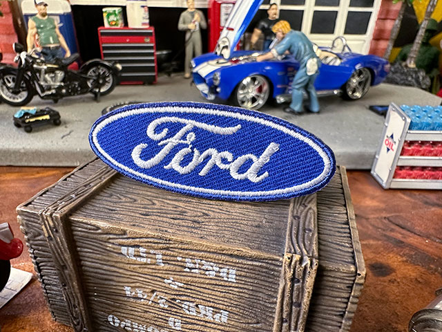 カンパニーロゴワッペン　ミニサイズ　（フォード）　■　アメリカン雑貨　アメリカ雑貨 爆買 | 