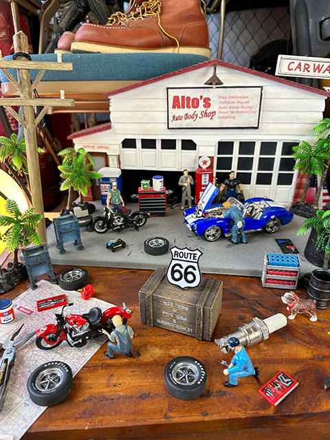 ルート66　ワッペン　ミニサイズ　（ROUTE 66）　■　アメリカン雑貨　アメリカ雑貨 |  | 01