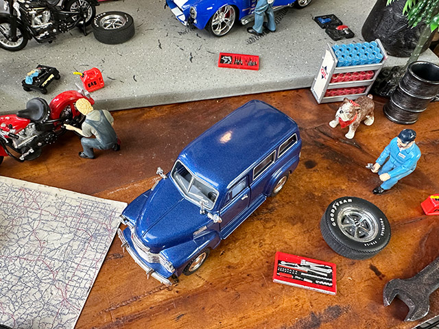 1950年シボレー・サバーバン ダイキャストミニカー 1/36スケール