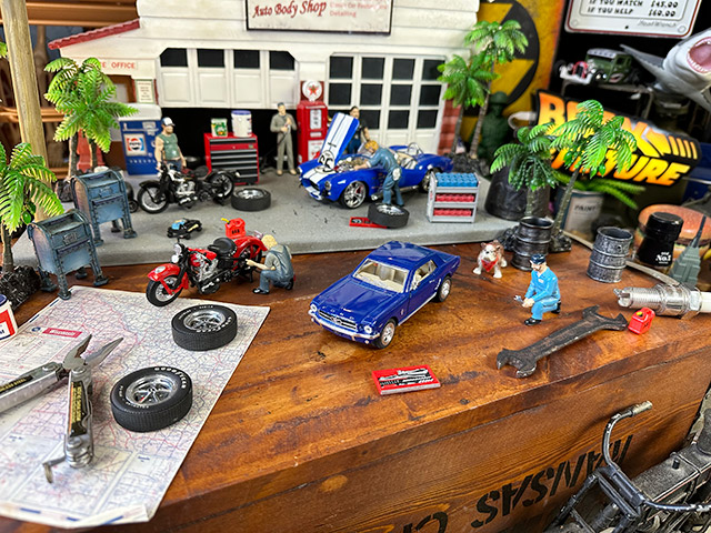 1964年フォード　マスタング　ダイキャストミニカー　1/34スケール　（ブルー）　■　アメリカン雑貨　アメリカ雑貨 |  | 06