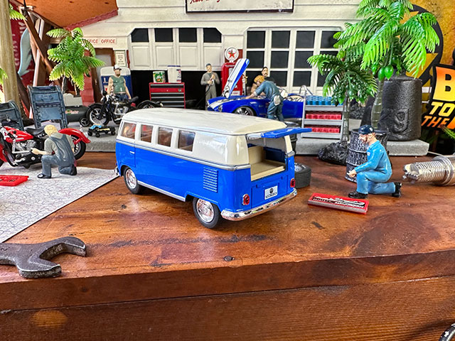 1962年フォルクス・ワーゲン ワーゲンバス ミニカー 1/32スケール