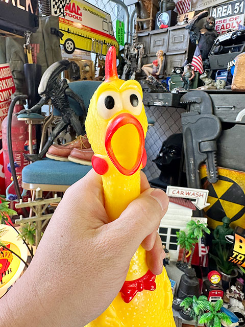 叫ぶチキン　シャウティング　チキン　Lサイズ ■ アメリカン雑貨 アメリカ雑貨 爆買 |  | 01