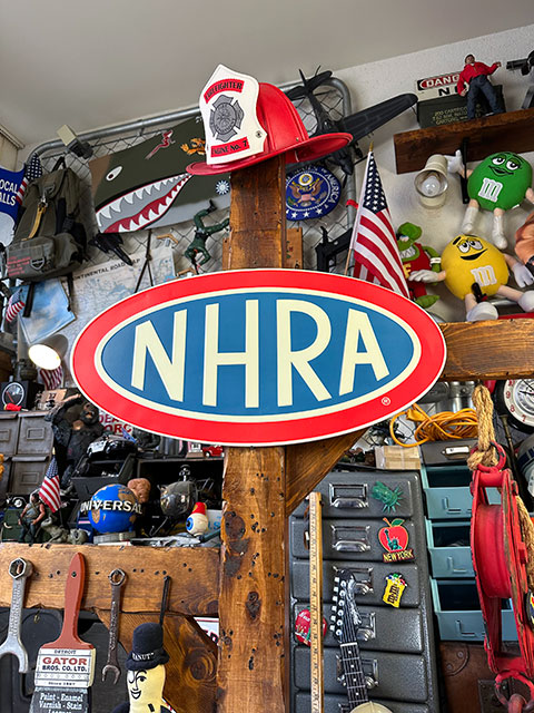 NHRA　エンボスティンサイン　（ロゴ）　■ アメリカン雑貨 アメリカ雑貨 |  | 05