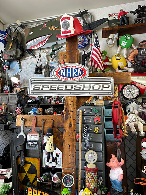NHRA　エンボスティンサイン　（スピードショップ）　■　アメリカン雑貨　アメリカ雑貨 |  | 03