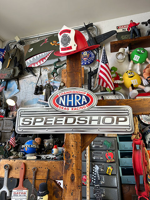 NHRA　エンボスティンサイン　（スピードショップ）　■　アメリカン雑貨　アメリカ雑貨 |  | 06