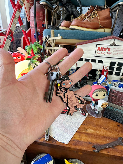 E.T.　ラバーキーホルダー ■ アメリカン雑貨 アメリカ雑貨 |  | 03