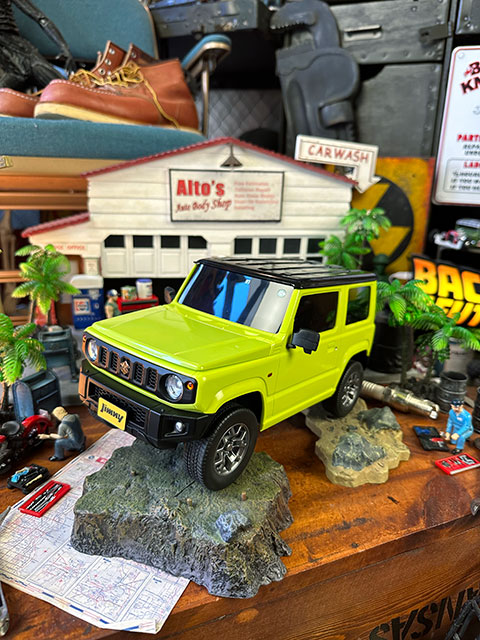 スズキ　軽ジムニー　ウェットティッシュケース　（キネティックイエロー）　軽自動車　スズキ公認ライセンス商品 |  | 13