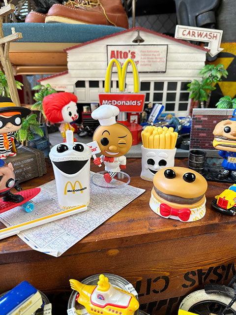 ファンコポップ　マクドナルド　ミールスカッド　フィギュア　4体コンプリートセット　FUNKO POP! ■ アメリカン雑貨 アメリカ雑貨