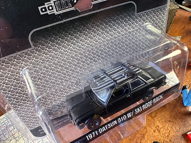 グリーンライト 限定モデル　ブラックバンディット　1971年ダットサン 510 W  スキールーフラック　ミニカー　1/64スケール　ブルーバード |  | 02