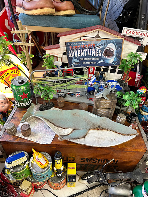 ホエールディッシュ　シロナガスクジラ　セラミックプレート　クジラのお皿 ■ アメリカン雑貨 アメリカ雑貨 |  | 02