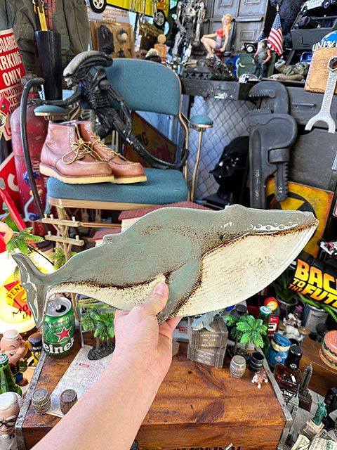 ホエールディッシュ　シロナガスクジラ　セラミックプレート　クジラのお皿 ■ アメリカン雑貨 アメリカ雑貨 |  | 08