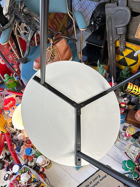 LPレコード　ガラステーブル　（イエロー）　■　アメリカン雑貨　アメリカ雑貨 |  | 06