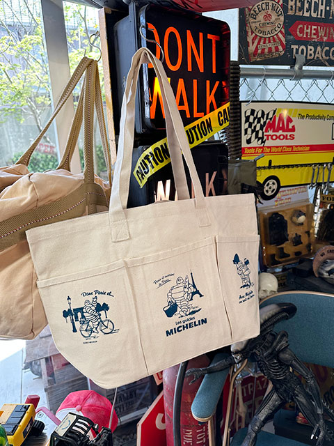 ミシュラン　6ポケット　トートバッグ　（パリス）　■　アメリカン雑貨　アメリカ雑貨　エコバッグ 爆買 | 