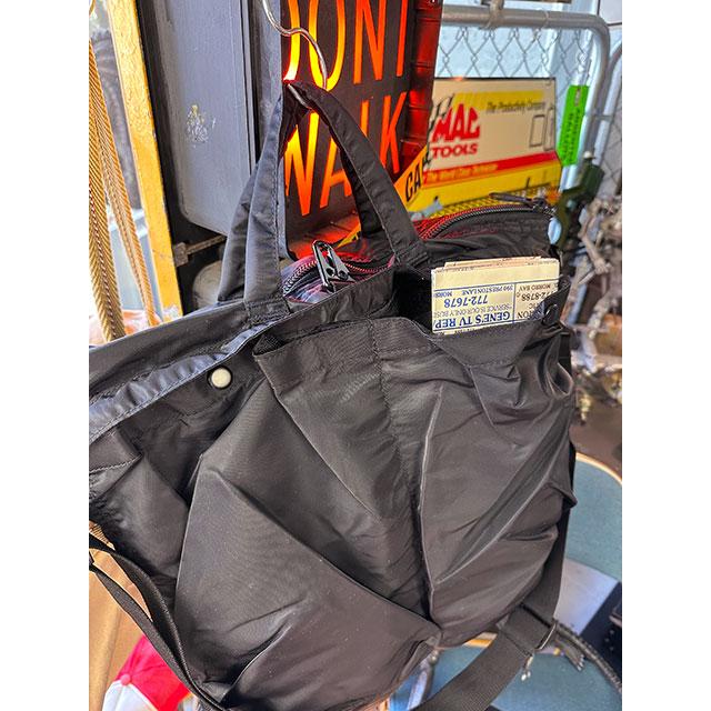 U.S.タイプヘルメットバッグ　AIR FORCE　ストラップ付き　（ブラック）　■　アメリカ雑貨 爆買 |  | 10