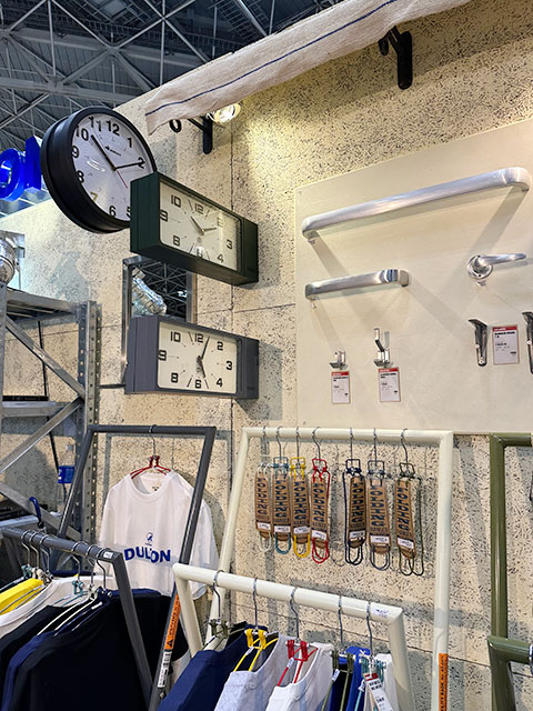 ダルトン　ダブルフェイスクロック　レクタングル　（グレー）　■　アメリカン雑貨　アメリカ雑貨 | DULTON | 05