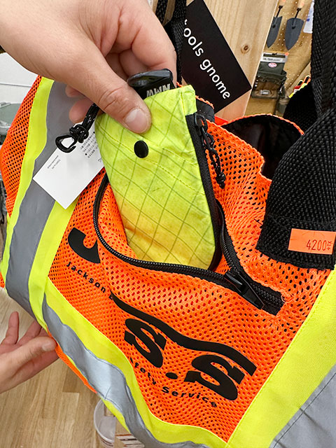 J.B.S.S　リフレクターヘルメットバッグ　（オレンジ）　■　アメリカン雑貨　アメリカ雑貨 |  | 16