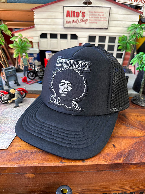 ジミ・ヘンドリックス　メッシュキャップ　帽子色＝ブラック ■ アメリカ雑貨  アメリカン雑貨 | 