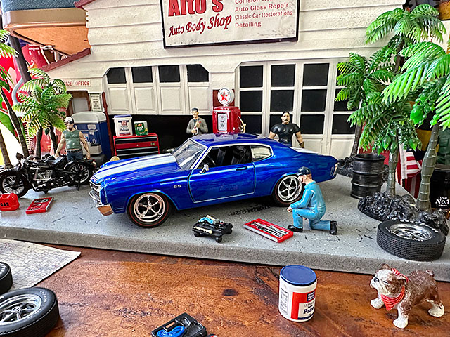 Jada 1970年 シボレー シェベルSS ダイキャストミニカー 1/24