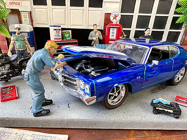 Jada 1970年 シボレー シェベルSS ダイキャストミニカー 1/24スケール