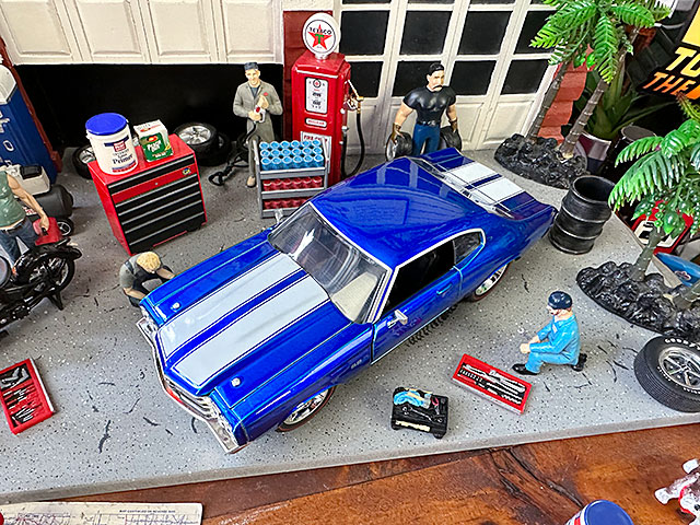 Jada 1970年 シボレー シェベルSS ダイキャストミニカー 1/24