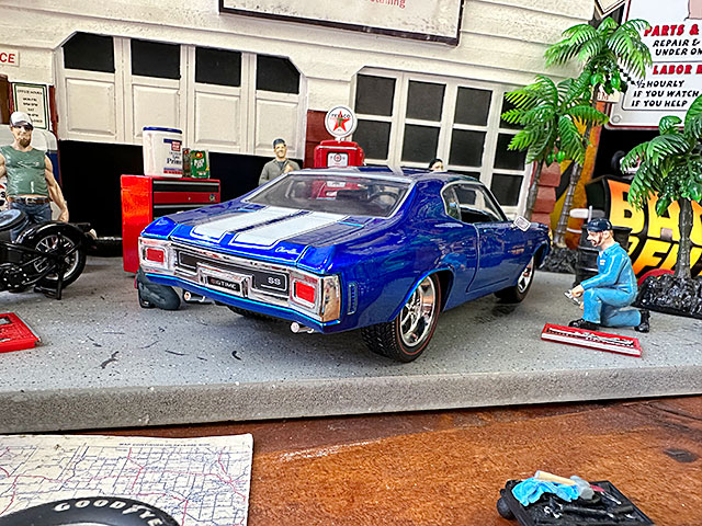 Jada 1970年 シボレー シェベルSS ダイキャストミニカー 1/24