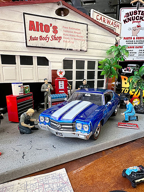 Jada 1970年 シボレー シェベルSS ダイキャストミニカー 1/24スケール （ブルー/ホワイトストライプ） □ アメリカン雑貨 :  309979 : アメリカン雑貨専門店キャンディタワー - 通販 - Yahoo!ショッピング