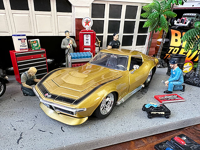Jada 1969年 シボレー コルベット スティングレイ ZL-1 ダイキャスト 