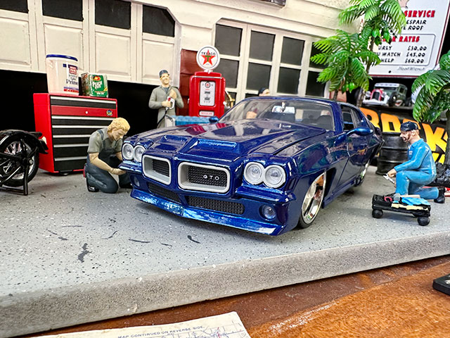 Jada　1971年　ポンティアック　GTO　ダイキャストミニカー　1/24スケール　（ディープブルー）　■　アメリカン雑貨　アメリカ雑貨｜candytower｜04