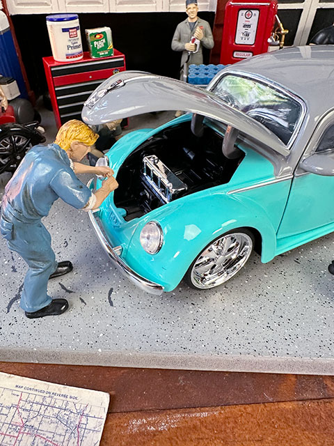 Jada　パンチバギーシリーズ　1959年　フォルクス・ワーゲン　ビートル　ダイキャストミニカー　1/24　（グレー＆アクアブルー） |  | 04