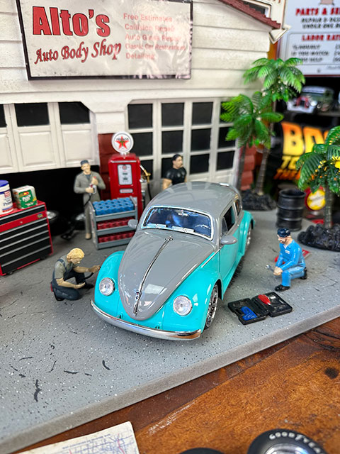 Jada　パンチバギーシリーズ　1959年　フォルクス・ワーゲン　ビートル　ダイキャストミニカー　1/24　（グレー＆アクアブルー） |  | 09