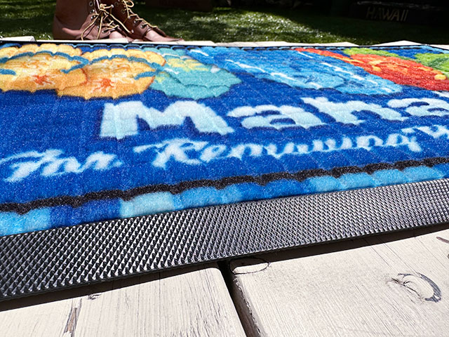 ハワイアン　ラバーマット　（ビーチサンダル）　■　アメリカン雑貨　アメリカ雑貨　玄関マット　屋外マット |  | 03