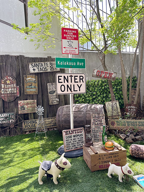 ハワイアン　パーキングサイン　（サーファー専用）　■　アメリカン雑貨　アメリカ雑貨 |  | 01