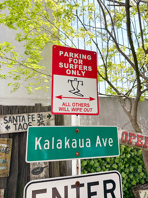 ハワイアン　パーキングサイン　（サーファー専用）　■　アメリカン雑貨　アメリカ雑貨 |  | 03