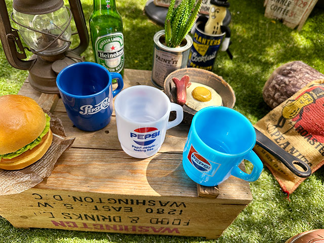 アメリカン雑貨(訳あり)1995年 ケロッグ シリアルボール 4個セット