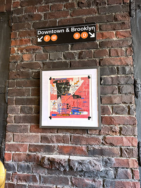 バスキア　アートフレーム　（Six Fifty,1982）　ジャン=ミシェル・バスキア　木製額付き　絵画ポスター　ジークレー印刷 |  | 08