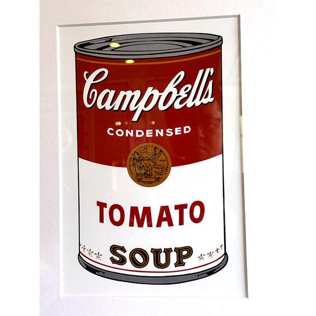 アンディ・ウォーホル　アートフレーム（Campbell's Soup）　木製額付き　絵画ポスター　アンディ ウォーホール ■ アメリカン雑貨｜candytower｜02