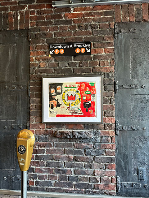 バスキア　アートフレーム　（Untitled,1988/Crown）　ジャン=ミシェル・バスキア　木製額付き　絵画ポスター　ジークレー印刷 |  | 05