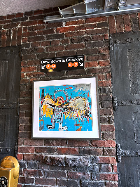 バスキア　アートフレーム　（Untitled,1981/Fallen Angel）　ジャン=ミシェル・バスキア　木製額付き　絵画ポスター　ジークレー印刷 |  | 09