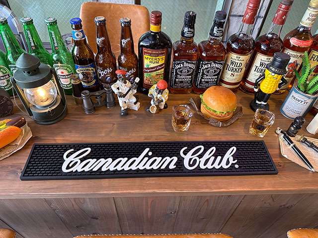 バーマット （カナディアンクラブ） □ アメリカン雑貨 アメリカ雑貨