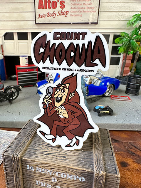 ジェネラルミルズ　モンスターシリアル　ステッカー　（カウントチョキュラ）　■　アメリカン雑貨　アメリカ雑貨 | 