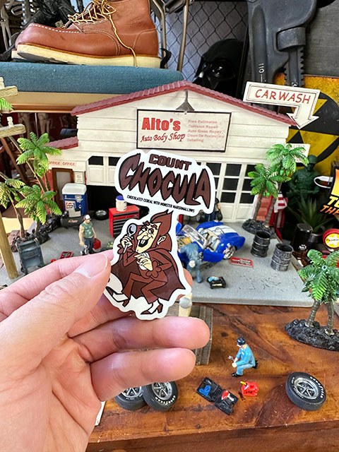 ジェネラルミルズ　モンスターシリアル　ステッカー　（カウントチョキュラ）　■　アメリカン雑貨　アメリカ雑貨 |  | 02