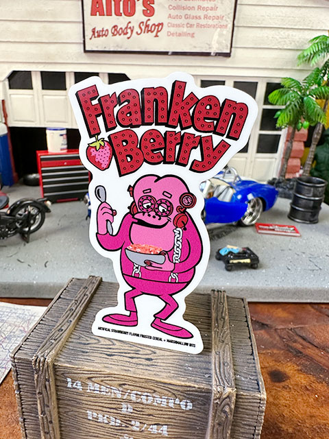 ジェネラルミルズ　モンスターシリアル　ステッカー　（フランケンベリー）　■　アメリカン雑貨　アメリカ雑貨 | 