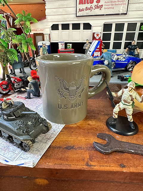 ミリタリーマグカップ　（U.S.アーミー）　■　アメリカン雑貨　アメリカ雑貨 爆買 | 