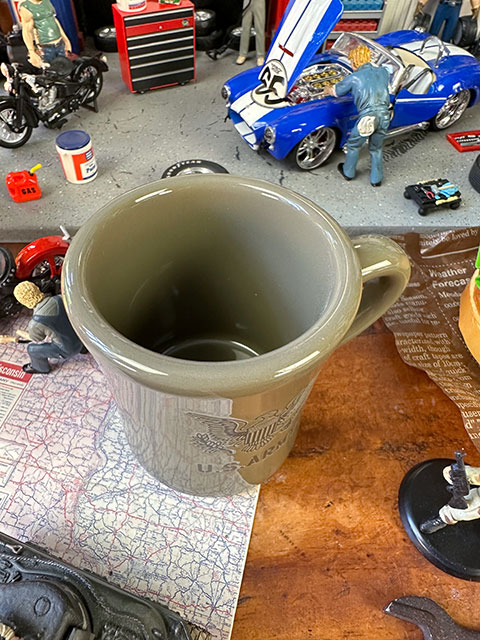 ミリタリーマグカップ　（U.S.アーミー）　■　アメリカン雑貨　アメリカ雑貨 爆買 |  | 03
