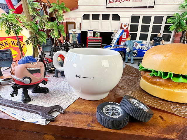 顔文字マグ　（キター）　■　アメリカン雑貨　アメリカ雑貨 爆買 |  | 01