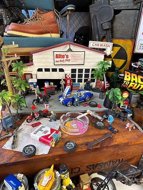 オールドアドバタイジング　ガラスアッシュトレイ　（ダンキンドーナツ）　灰皿　■ アメリカン雑貨 アメリカ雑貨 |  | 02