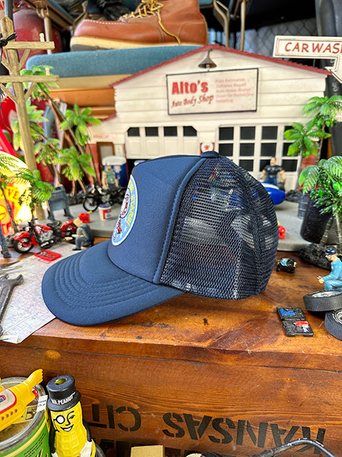 アストロノーツ　スヌーピー　メッシュキャップ　（REACH FOR THE STARS!）　帽子色＝ネイビー　宇宙飛行士 |  | 03